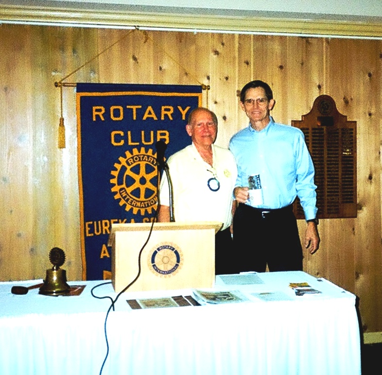 Rotary Club President and Lon
